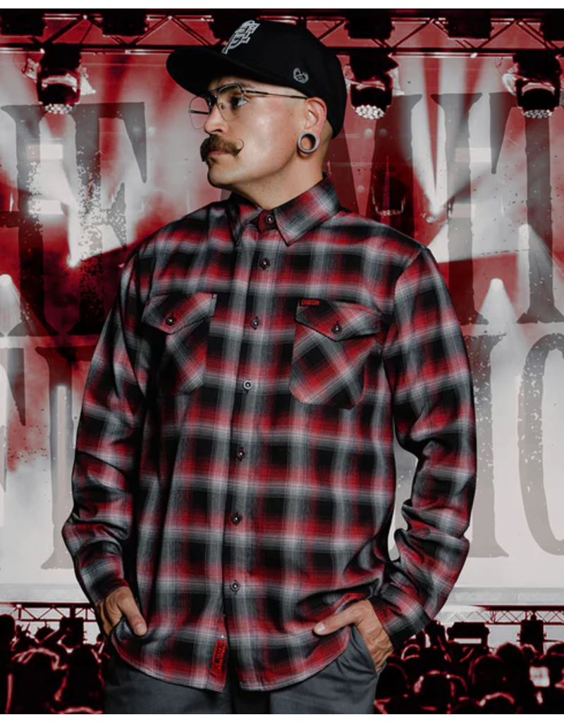 DIXXON MENS AMITY AFFLICTION YOUNGBLOODS FLANNEL (ASSORTED)