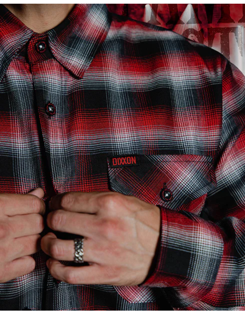 DIXXON MENS AMITY AFFLICTION YOUNGBLOODS FLANNEL (ASSORTED)