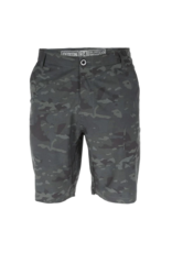 DIXXON MENS HYBRID SHORTS (BLACK CAMO)