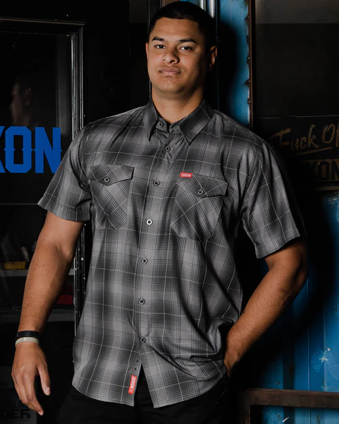 DIXXON MENS ALLOY S/S BAMBOO SHIRT - ASSORTED
