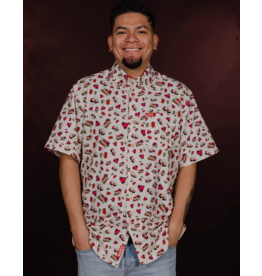 DIXXON MENS MAMAS BOY S/S PARTY SHIRT - ASSORTED