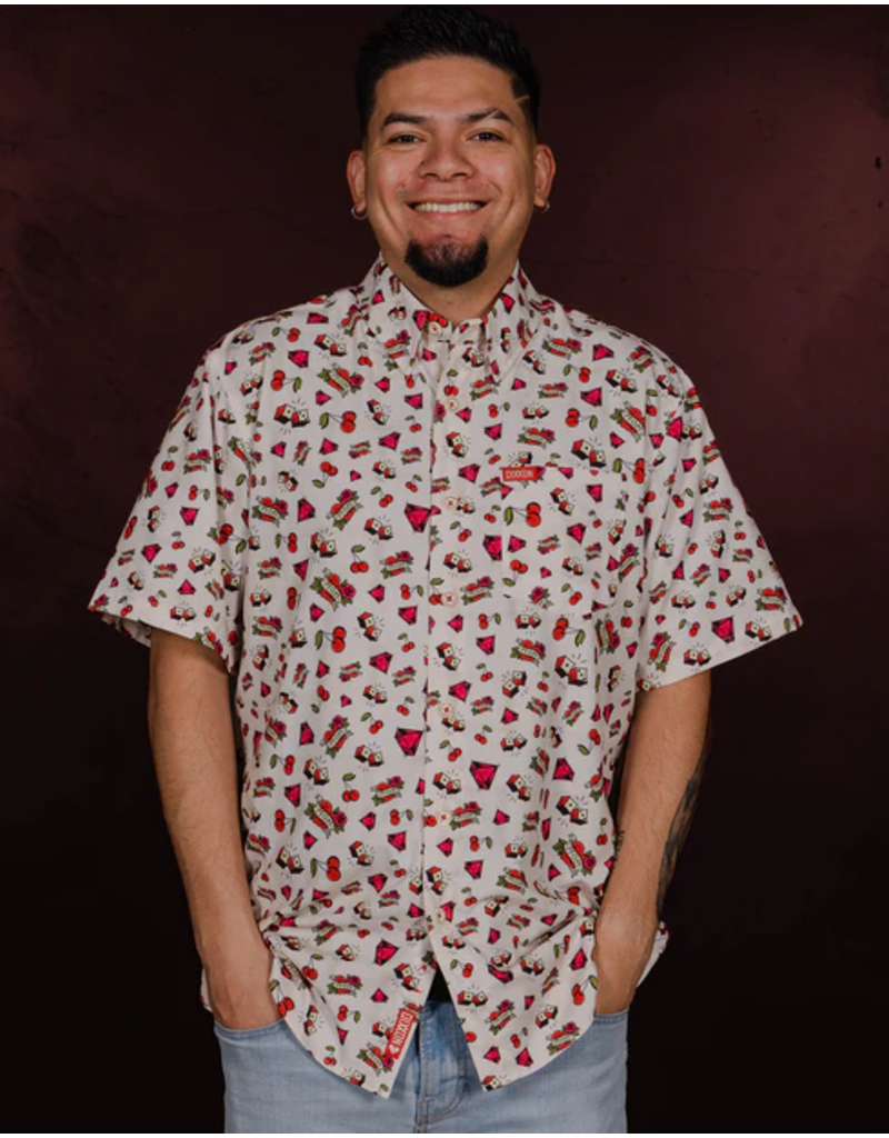 DIXXON MENS MAMAS BOY S/S PARTY SHIRT (ASSORTED)