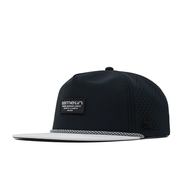 MELIN CORONADO BRICK HYDRO HAT - BLACK/WHITE