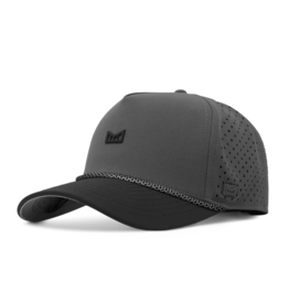 MELIN ODYSEA ROPE BULLS ICON HYDRO HAT - CHARCOAL/BLACK