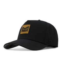 MELIN ODYSEA STACKED HYDRO HAT - BLACK/GUM