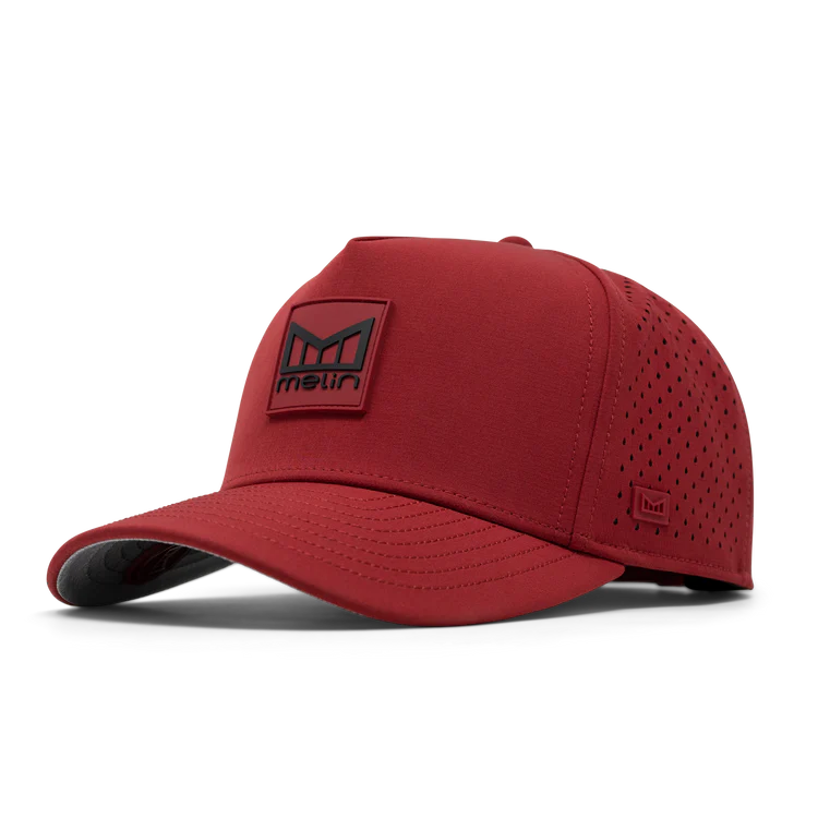 MELIN ODYSEA STACKED HYDRO HAT - RED