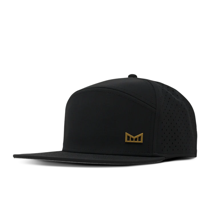 MELIN TRENCHES ICON HYDRO HAT - BLACK/GUM