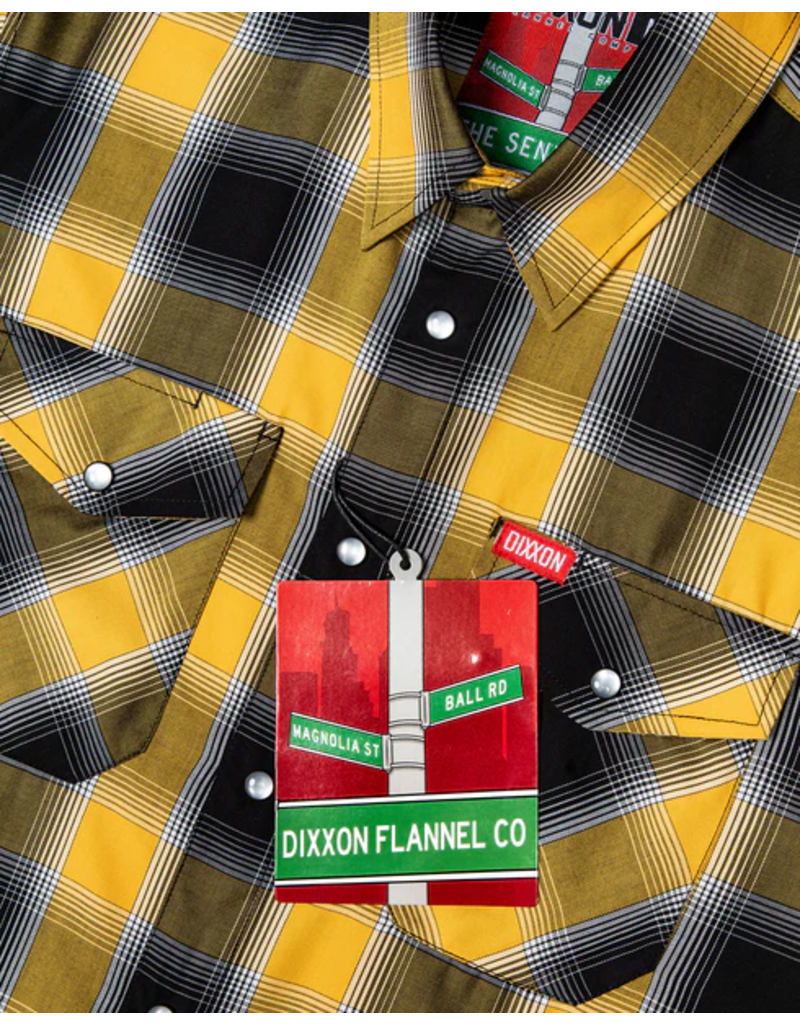 DIXXON MENS SENTINEL S/S BAMBOO SHIRT (ASSORTED)