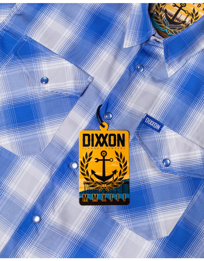 DIXXON MENS PIERSIDE S/S BAMBOO SHIRT (ASSORTED)