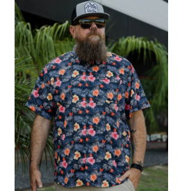 DIXXON MENS CHOPPER S/S PARTY SHIRT - ASSORTED