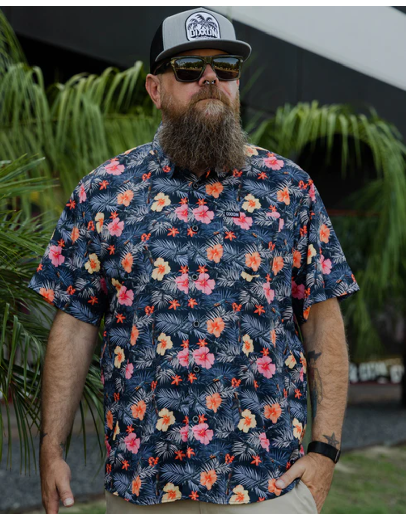 DIXXON MENS CHOPPER S/S PARTY SHIRT (ASSORTED)