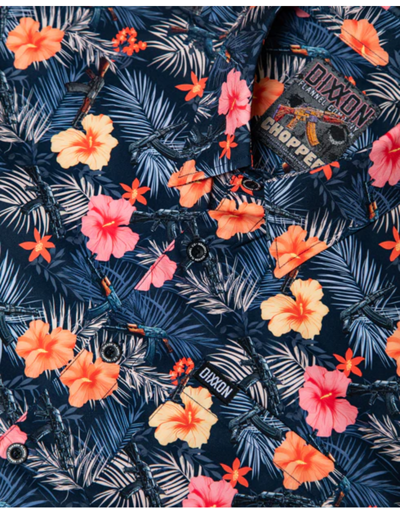 DIXXON MENS CHOPPER S/S PARTY SHIRT (ASSORTED)