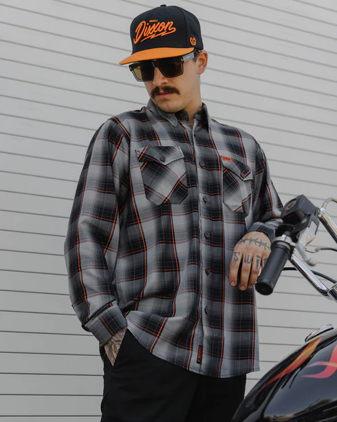 DIXXON MENS THE SPRINGER L/S BAMBOO SHIRT - ASSORTED