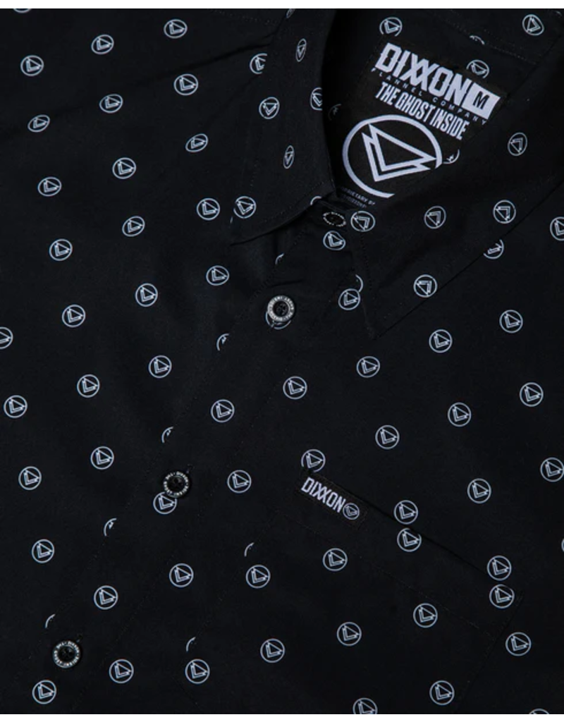 DIXXON MENS THE GHOST INSIDE S/S PARTY SHIRT (ASSORTED)