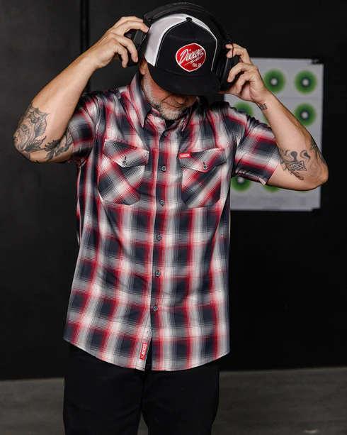 DIXXON MENS EQUALIZER S/S BAMBOO SHIRT - ASSORTED