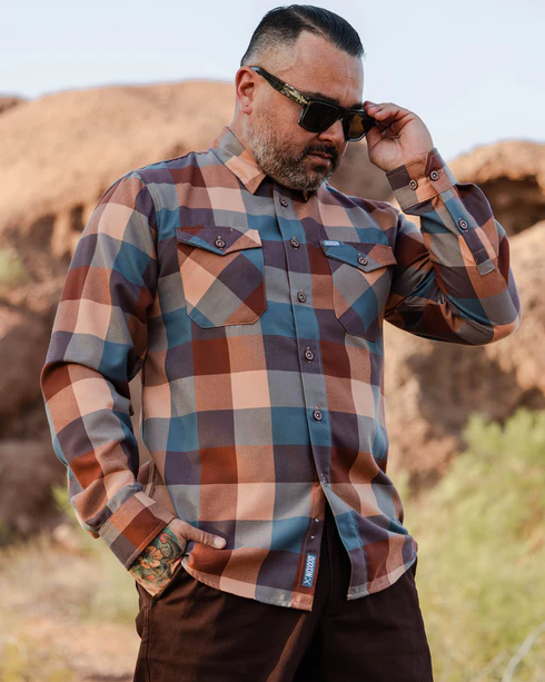 DIXXON MENS YAVAPAI FLANNEL - ASSORTED