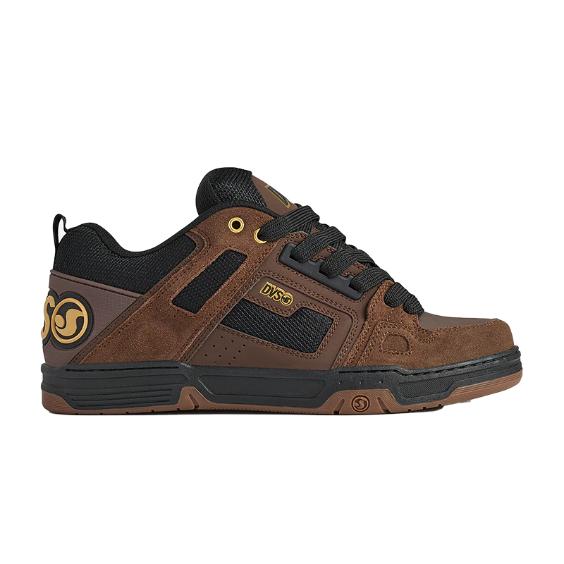 DVS COMANCHE - BROWN BLACK GOLD SUEDE