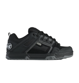 DVS COMANCHE - BLACK CHARCOAL REFLECTIVE LEATHER