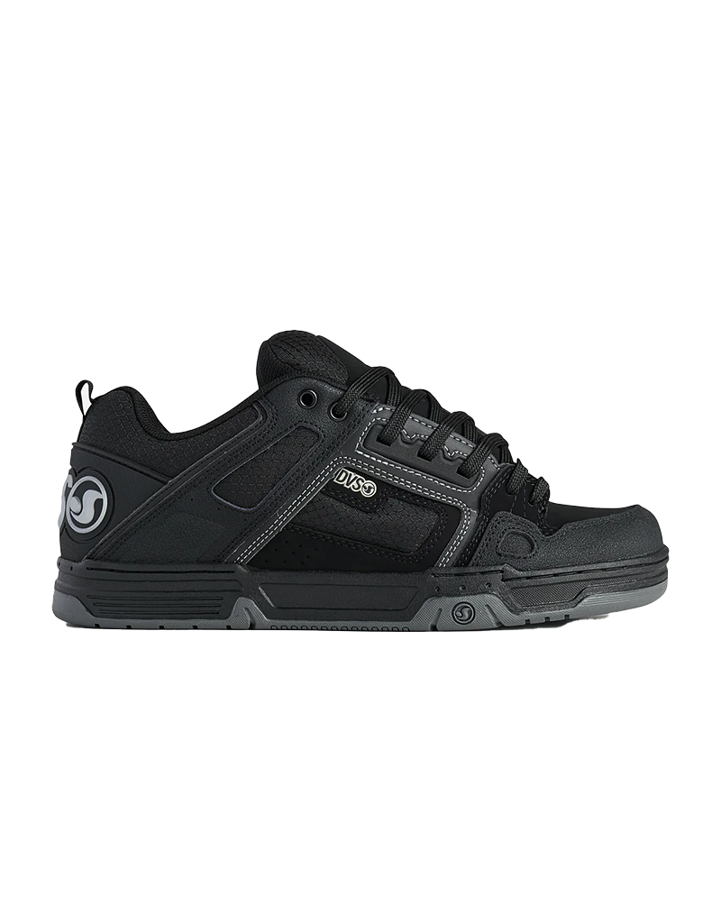 DVS COMANCHE (BLACK CHARCOAL REFLECTIVE LEATHER)