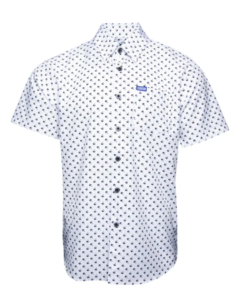 DIXXON MENS ROYAL PALMS PARTY SHIRT (ASSORTED)