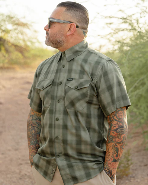 DIXXON MENS PALO VERDE S/S BAMBOO SHIRT - ASSORTED