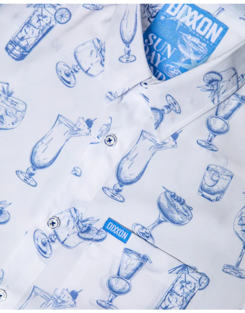 DIXXON MENS SUNDAY FUNDAY PARTY SHIRT (ASSORTED)