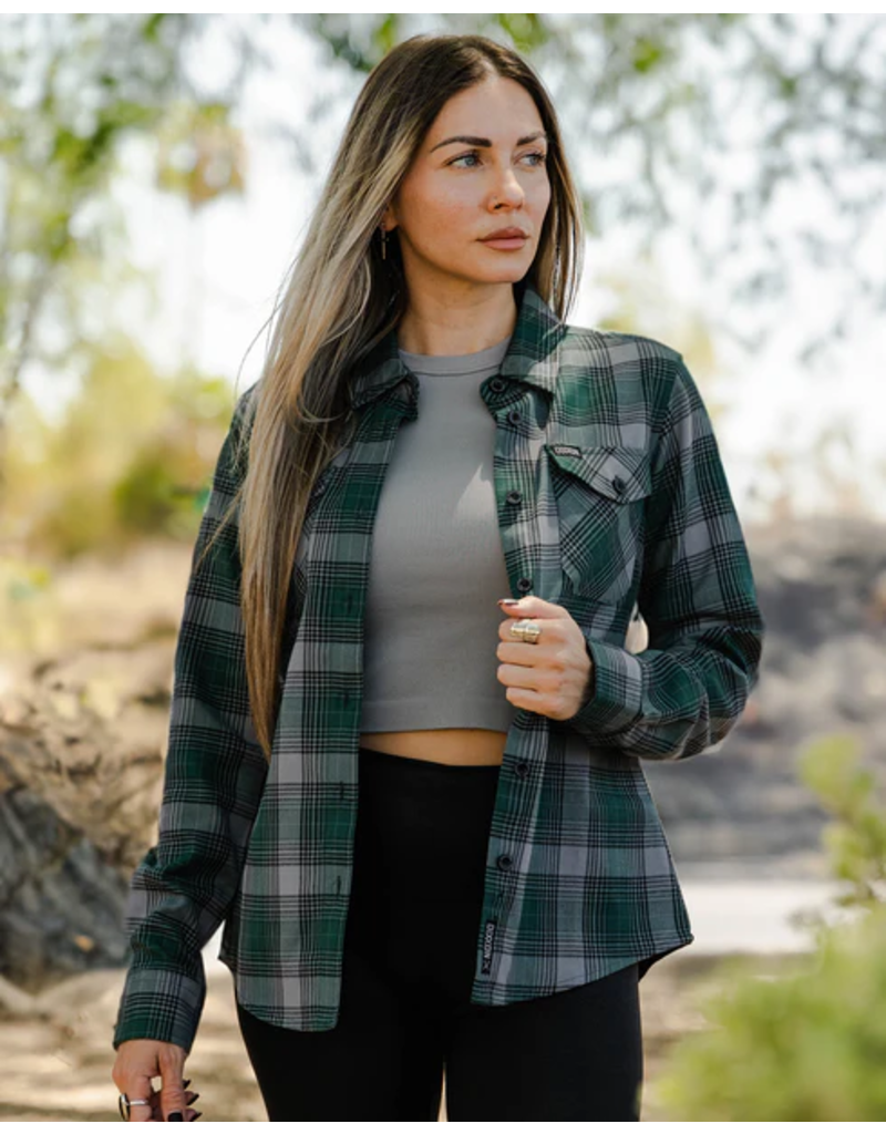 DIXXON WOMENS SMOKEY MOUNTAIN FLANNEL (ASSORTED)