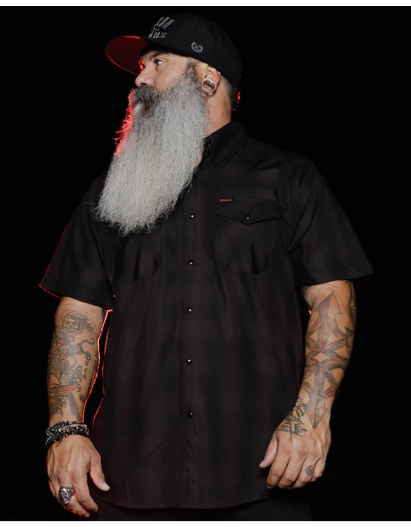 DIXXON MENS THE DARKNESS S/S BAMBOO SHIRT (ASSORTED)