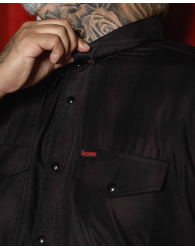 DIXXON MENS THE DARKNESS S/S BAMBOO SHIRT (ASSORTED)