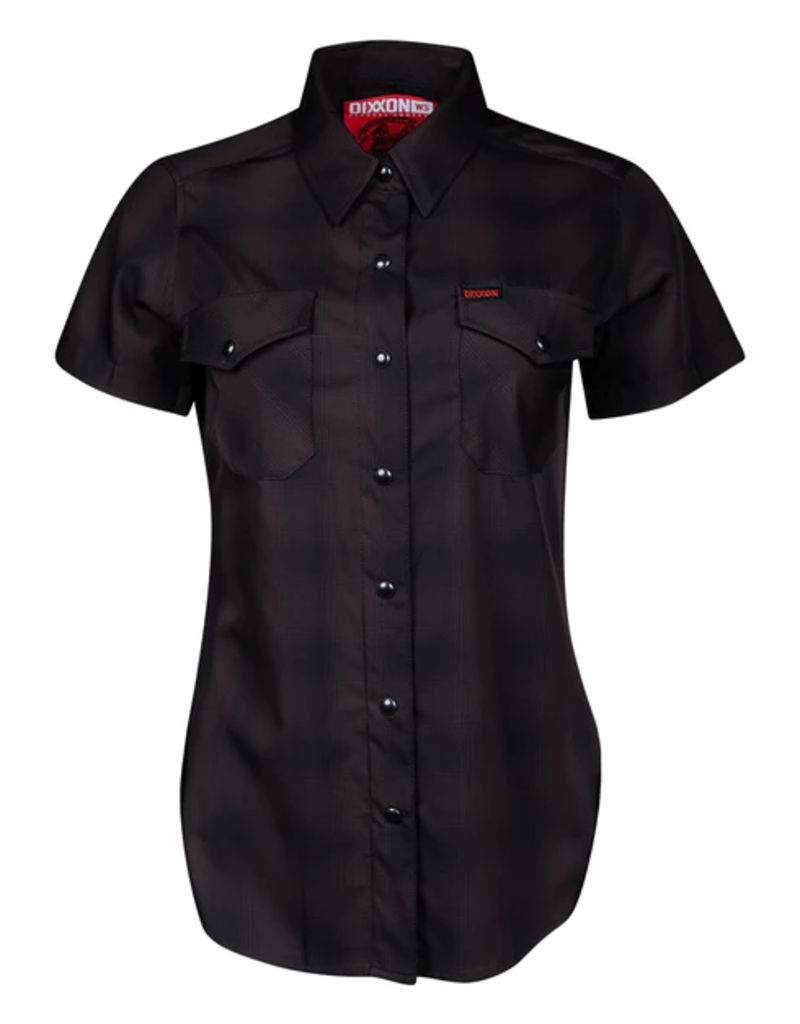 DIXXON WOMENS THE DARKNESS S/S BAMBOO SHIRT (ASSORTED)