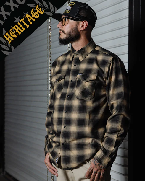 DIXXON MENS BARRIO HERITAGE FLANNEL - ASSORTED