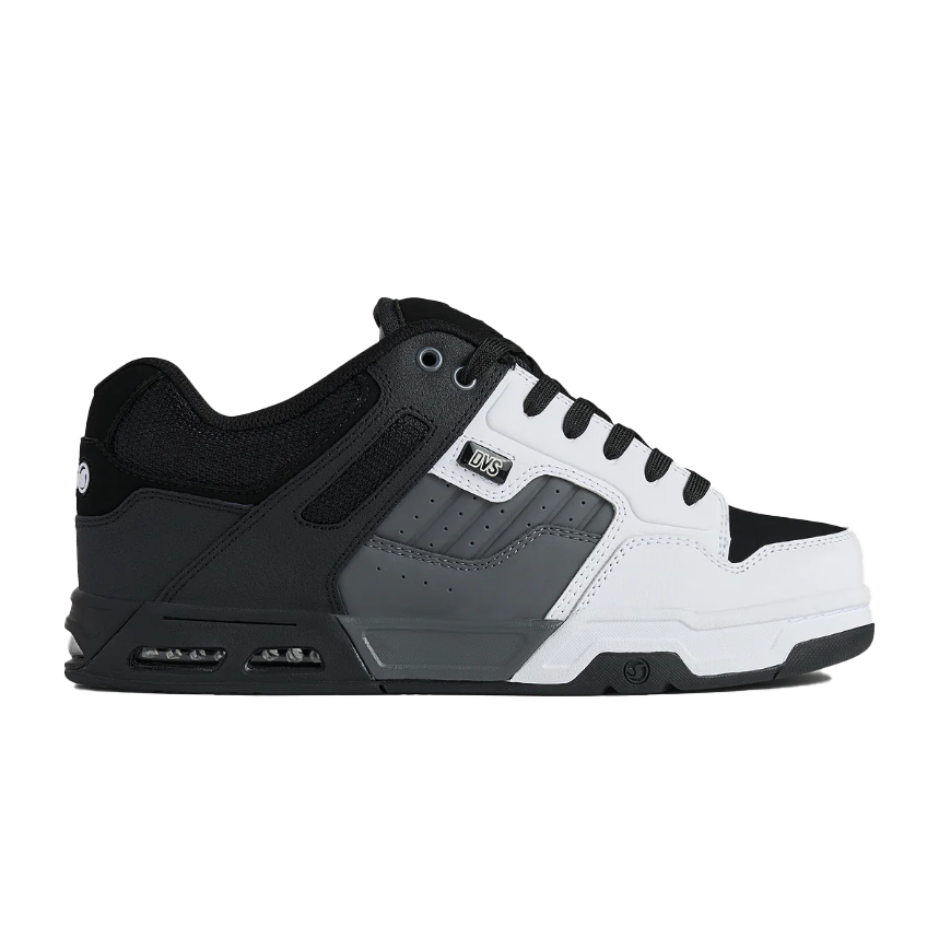 DVS ENDURO HEIR - BLACK/WHITE/CHARCOAL NUBUCK
