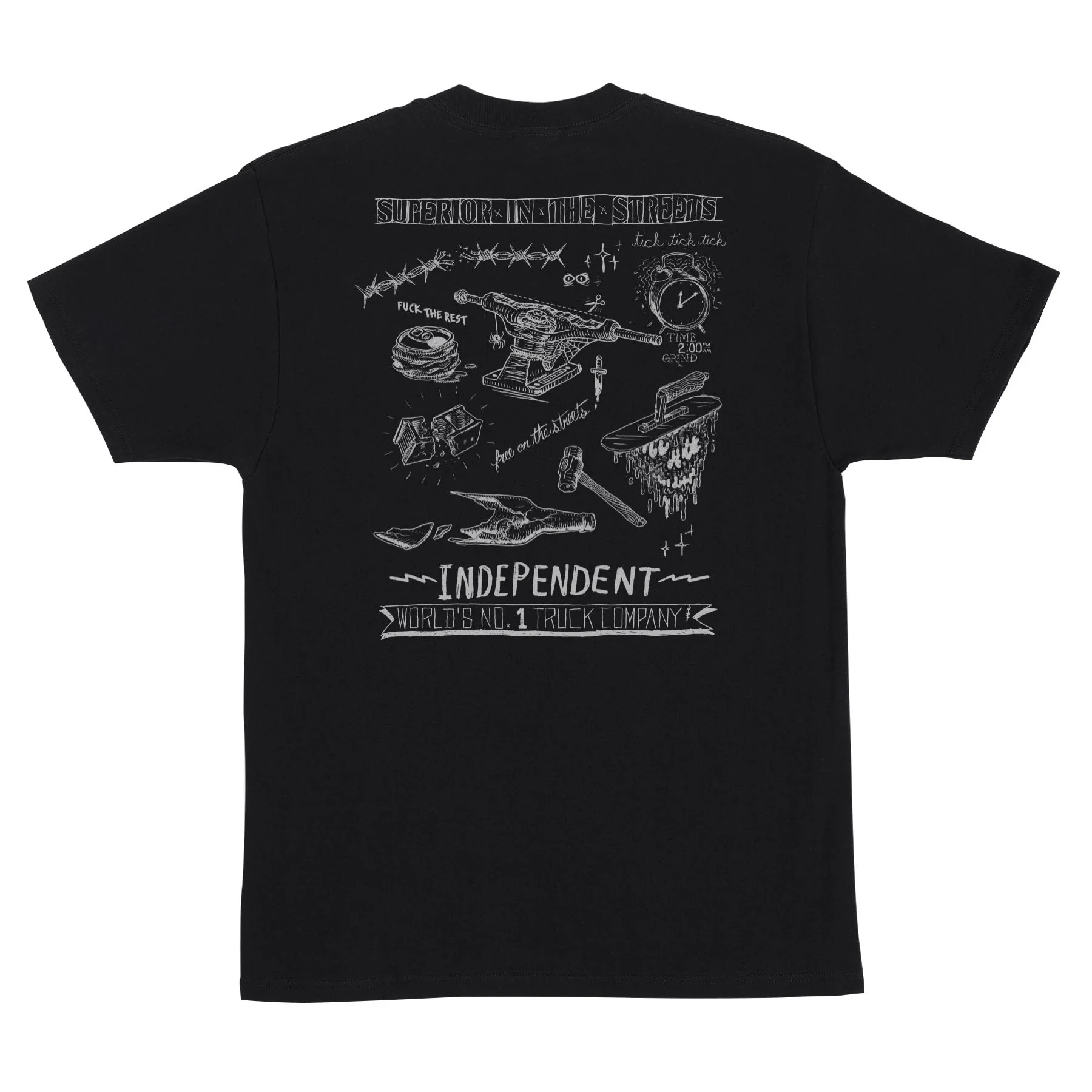 INDEPENDENT INDY BRATRUD NOTEBOOK T-SHIRT - OLIVE