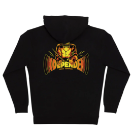 INDEPENDENT INDY MANUFACTURED SPAN ZIP HOODIE - BLACK