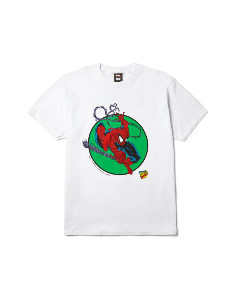 HUF HUF x SPIDERMAN THREE HUNDRED S/S TEE (WHITE)