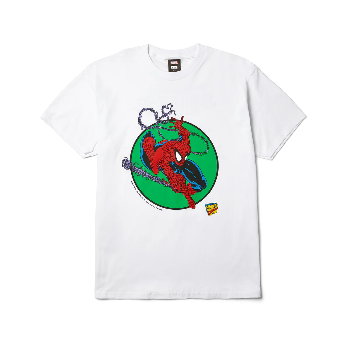 HUF HUF x SPIDERMAN THREE HUNDRED S/S TEE - WHITE