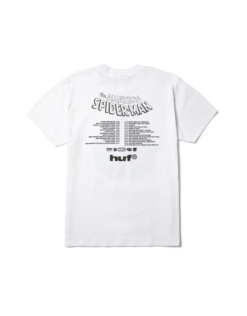 HUF HUF x SPIDERMAN THREE HUNDRED S/S TEE (WHITE)