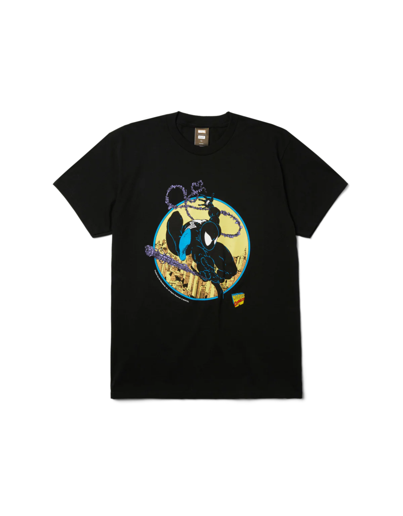 HUF HUF x SPIDERMAN THREE HUNDRED S/S TEE (BLACK)