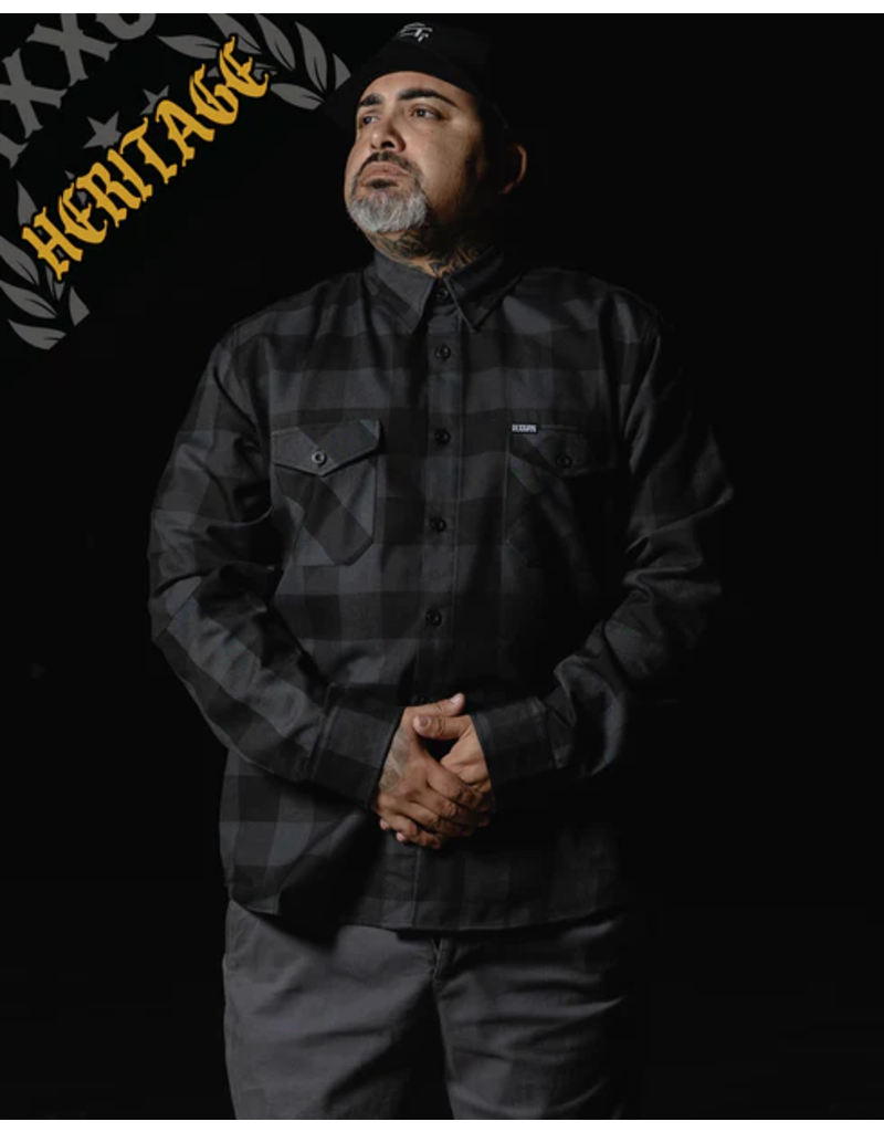 DIXXON MENS MURKED HERITAGE FLANNEL (ASSORTED)