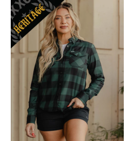 DIXXON WOMENS EVERGREEN HERITAGE FLANNEL - ASSORTED