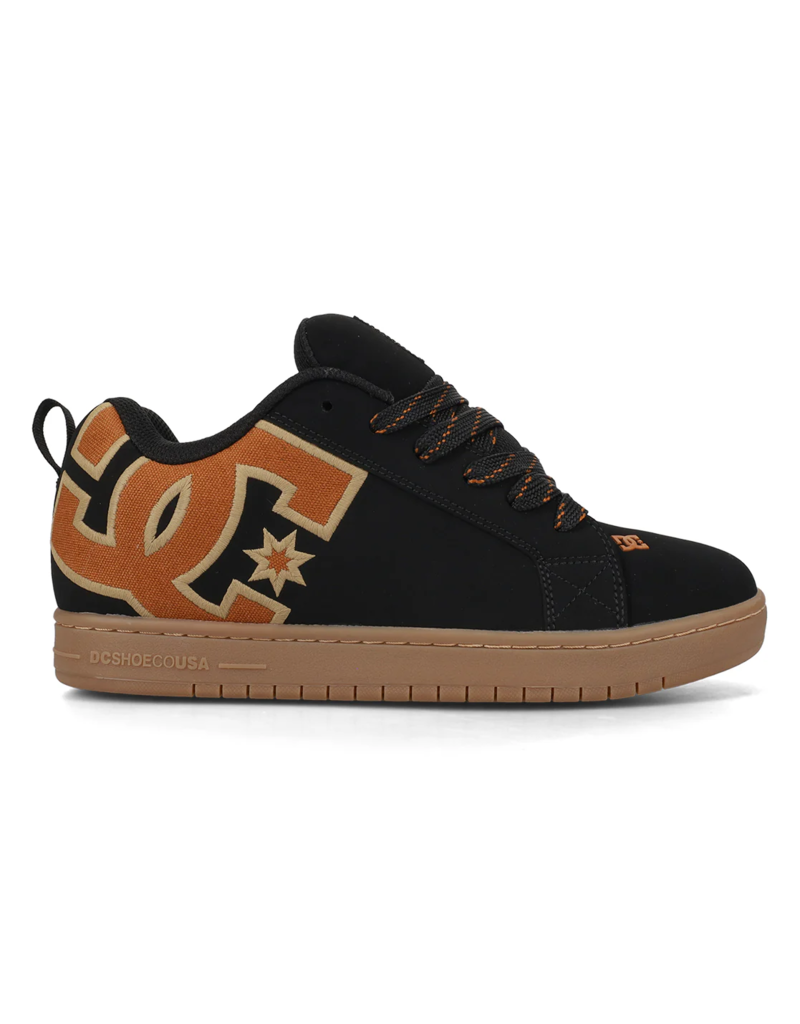 DC MENS COURT GRAFFIK (BLACK/WHEAT)