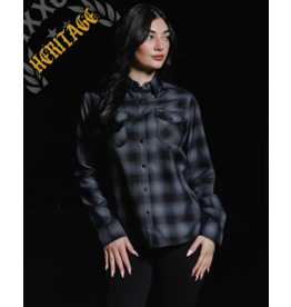 DIXXON WOMENS THE STORM HERITAGE FLANNEL - ASSORTED