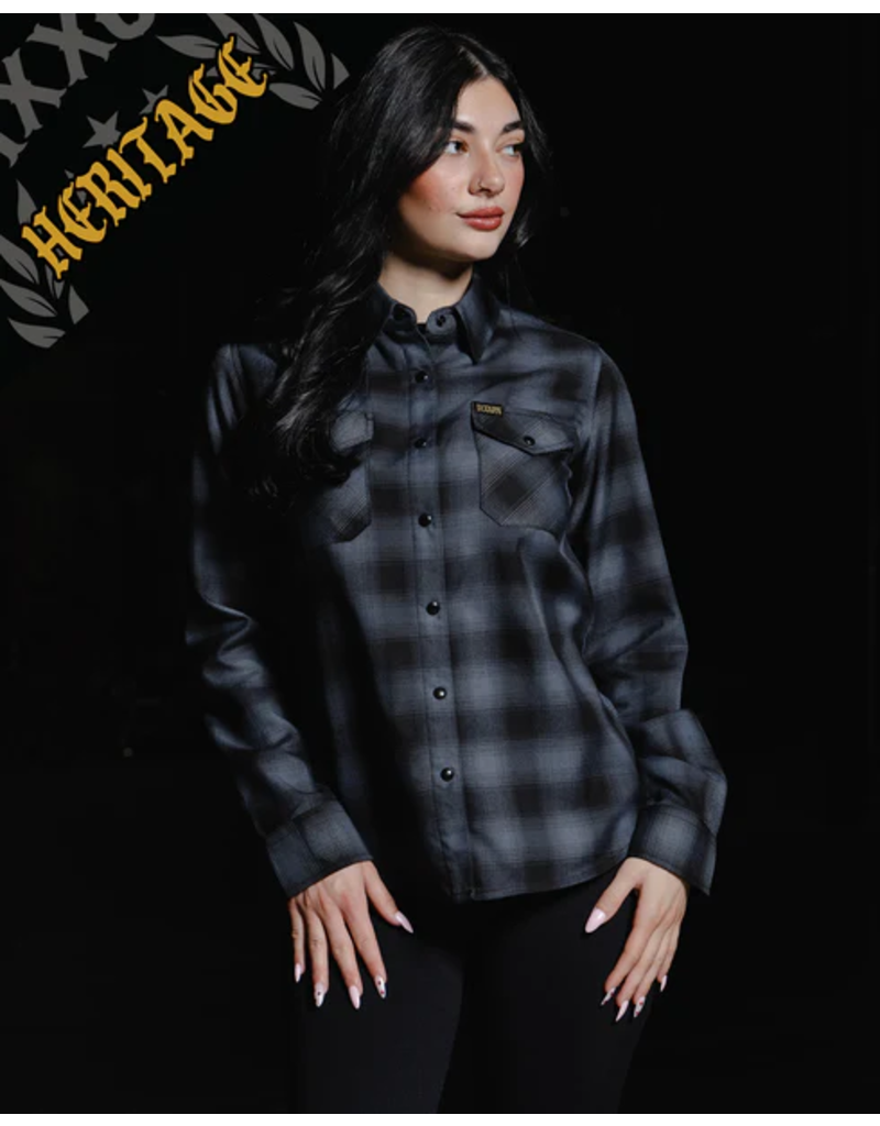 DIXXON WOMENS THE STORM HERITAGE FLANNEL (ASSORTED)