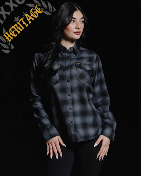 DIXXON WOMENS THE STORM HERITAGE FLANNEL - ASSORTED