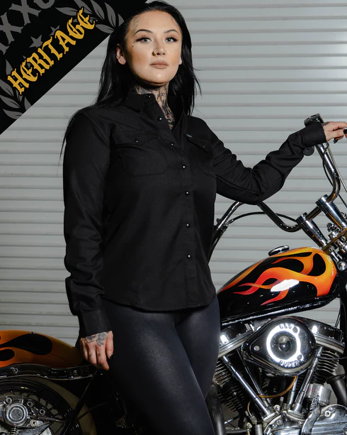 DIXXON WOMENS OUTLAW HERITAGE FLANNEL - ASSORTED
