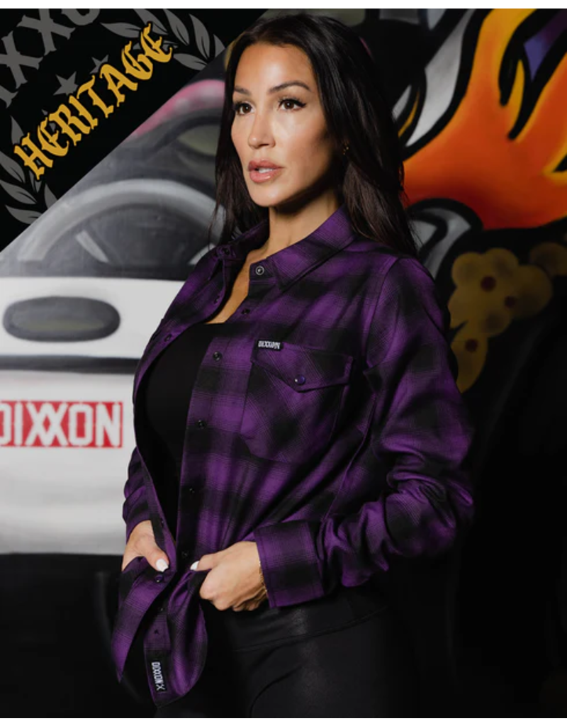 DIXXON WOMENS ROYALTY HERITAGE FLANNEL (ASSORTED)