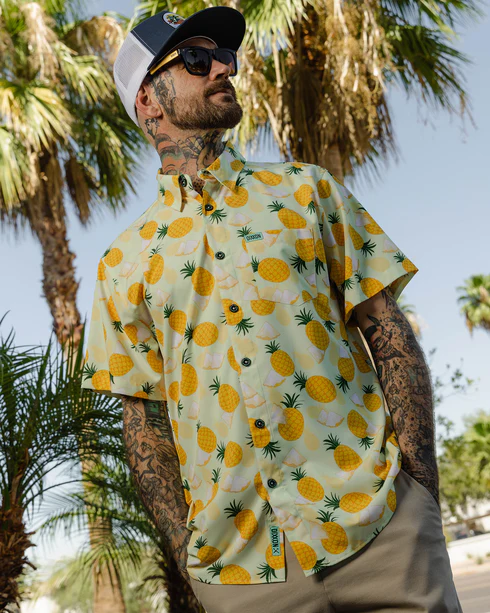 DIXXON MENS THE SOCIAL CLUB PARTY SHIRT - ASSORTED