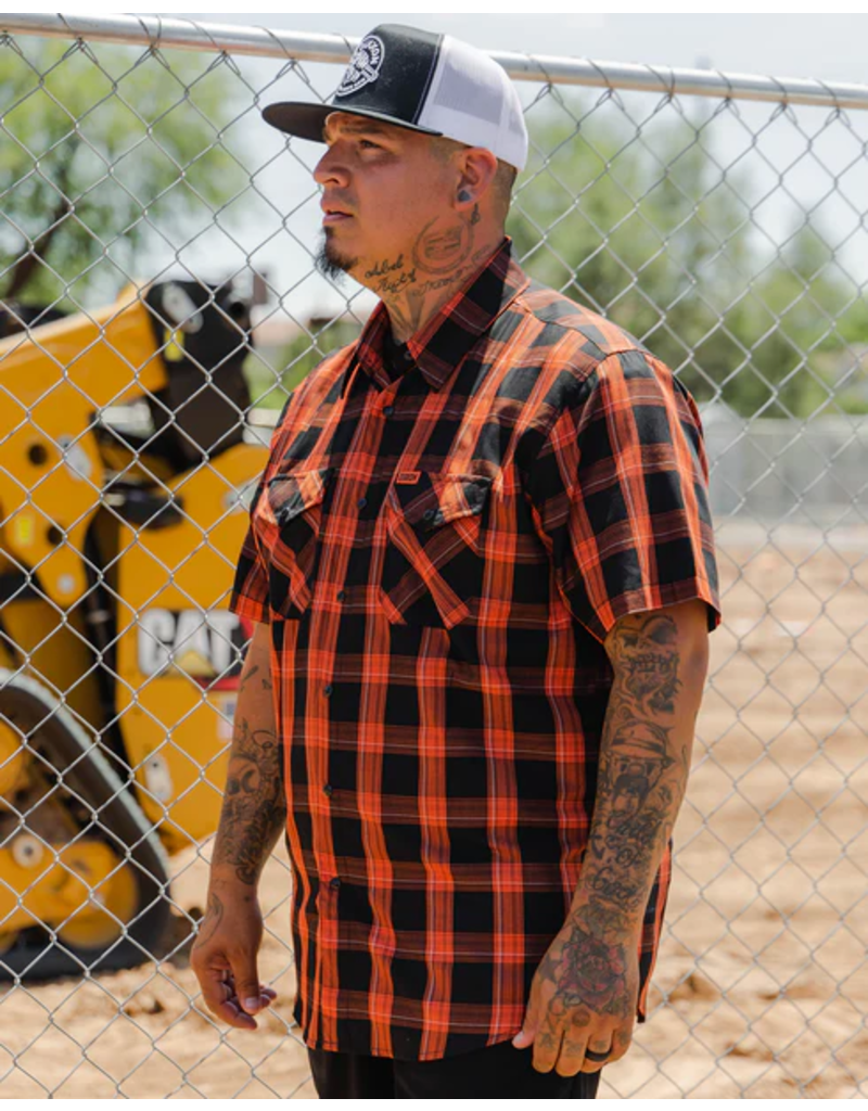 DIXXON MENS THE DOZER LONG SLEEVE BAMBOO SHIRT (ASSORTED)