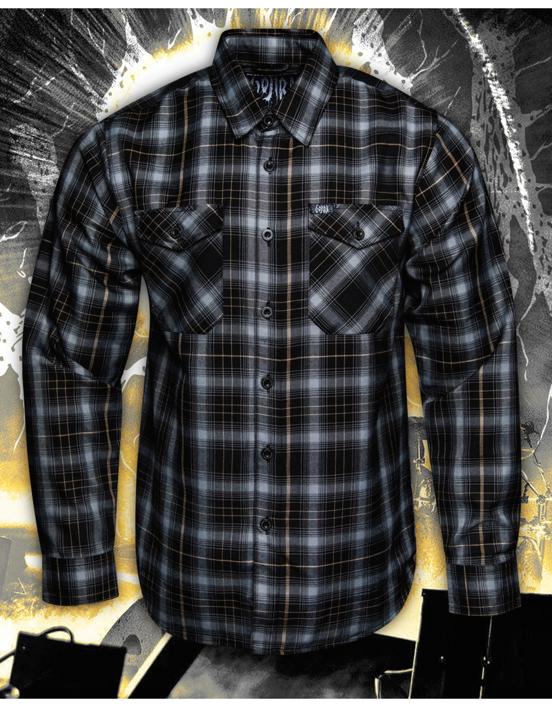 DIXXON MENS GOJIRA FLANNEL (ASSORTED)