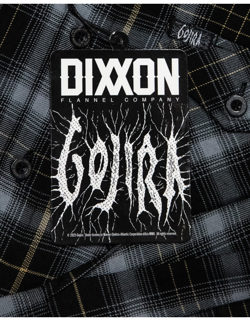 DIXXON MENS GOJIRA FLANNEL (ASSORTED)